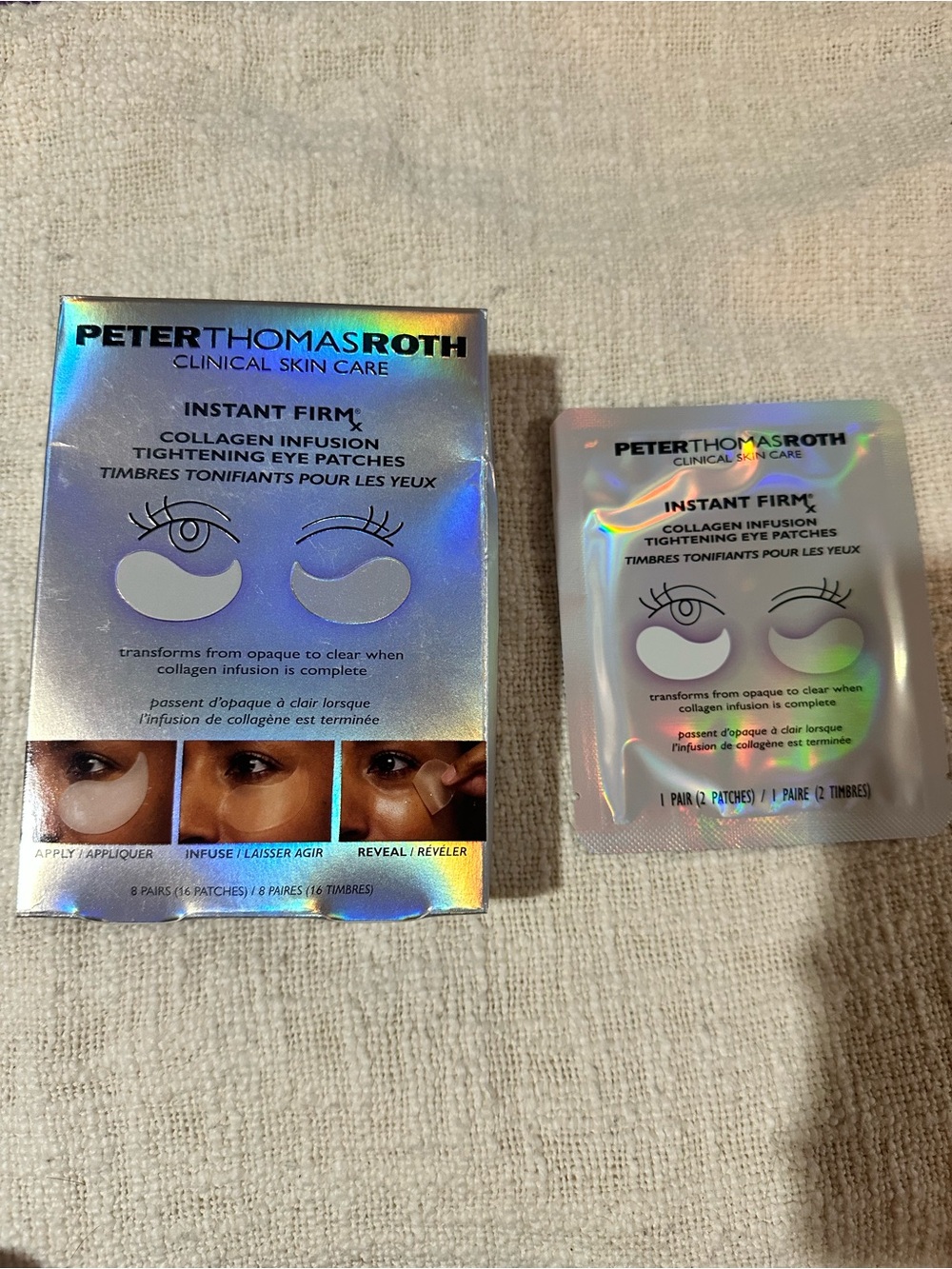 Peter Thomas Roth- Instant Firm Collagen Infusion Tightening Eye Patches